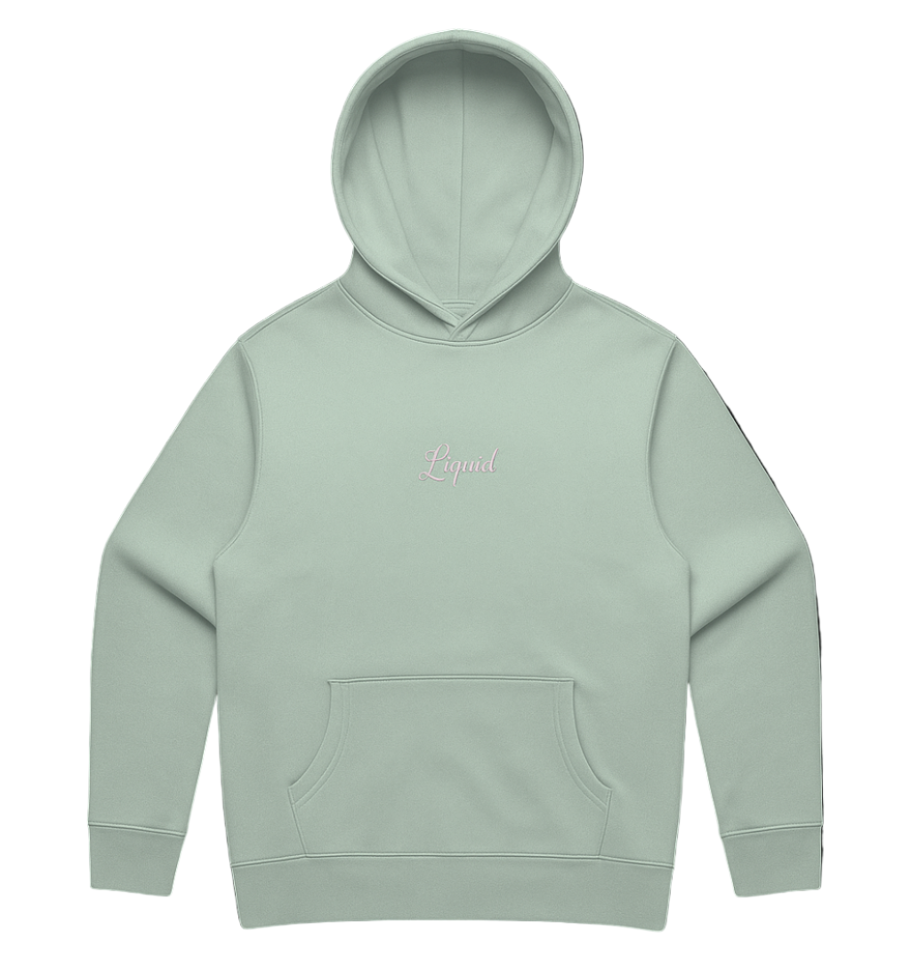 Liquid Artifact Hoodie Seafoam