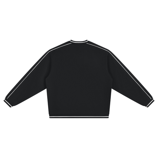 Slot Line V-Neck - Black
