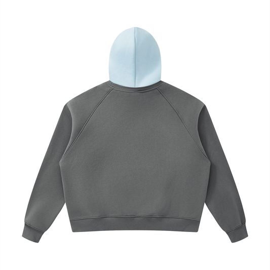 Pink Stripe Slot Line Hoodie