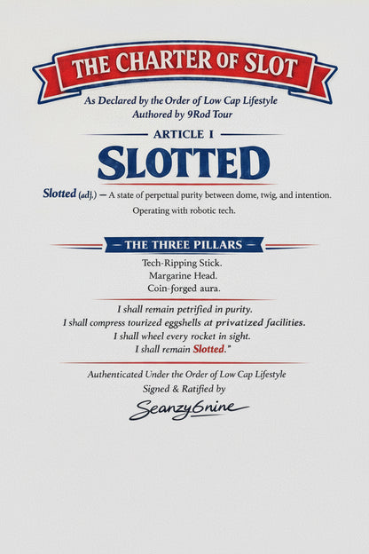 Charter Of Slot