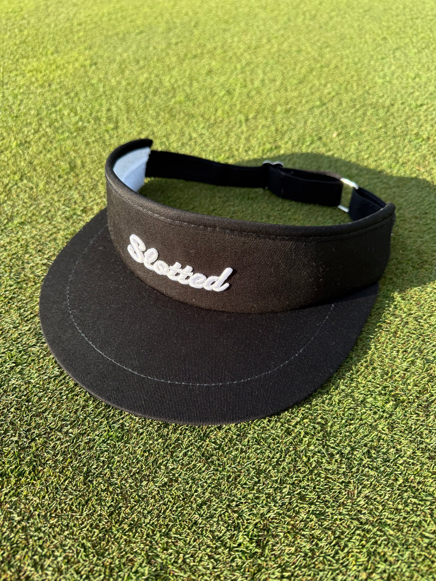 Black Slotted Visor