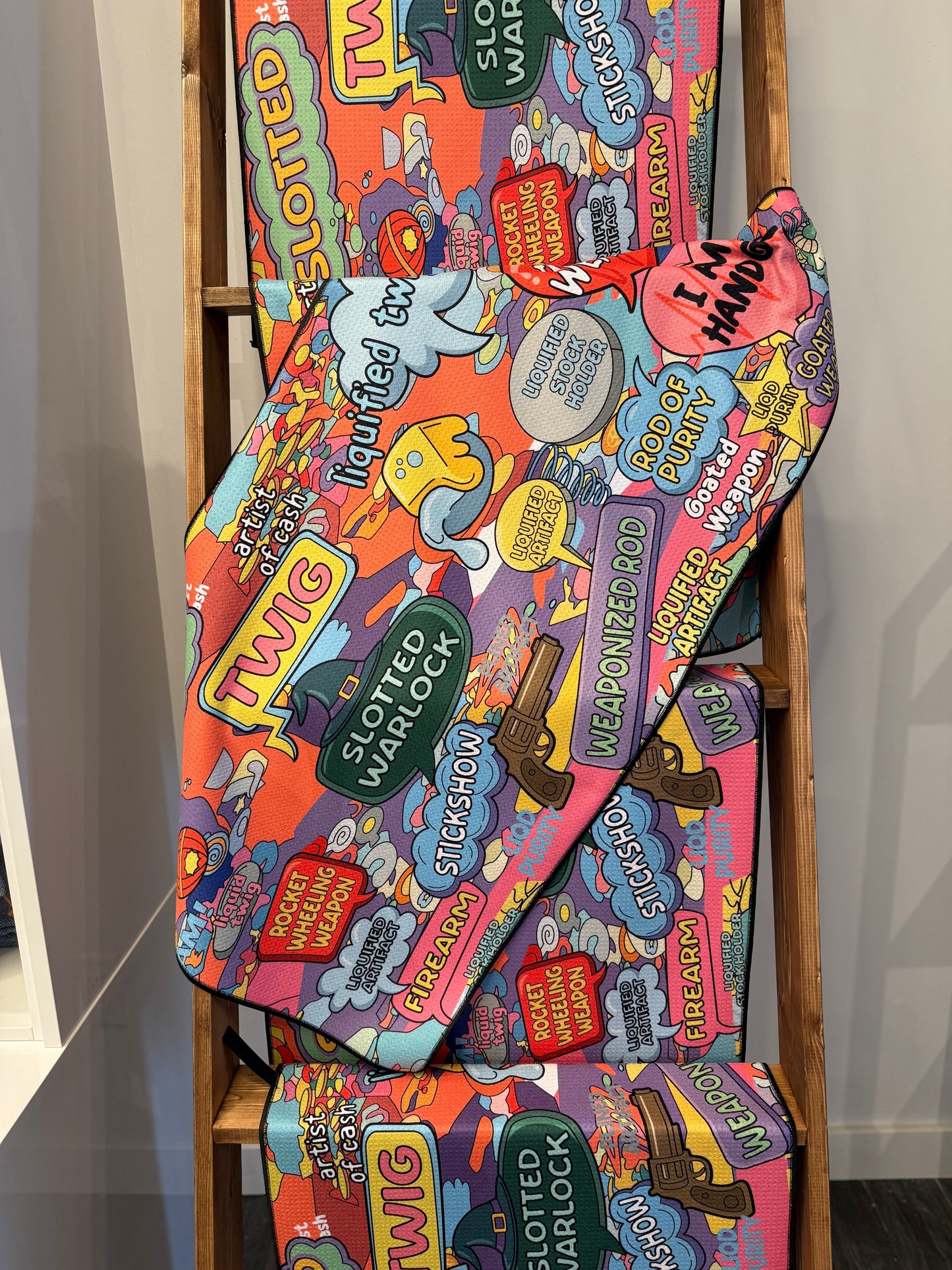 Weaponized Rod SLOTTED Towel
