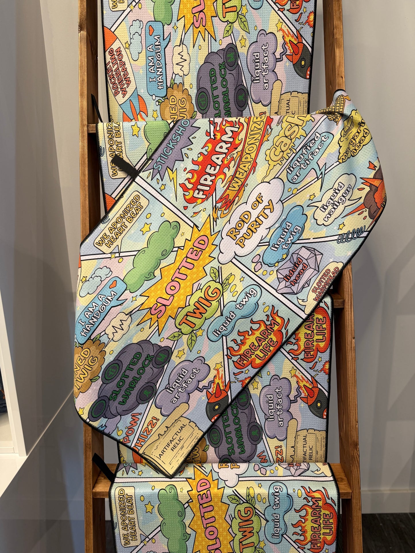 Rocket Wheeling Weapon Towel