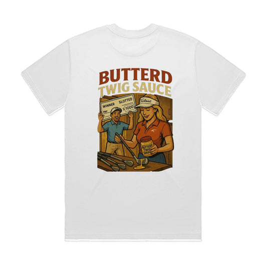 Hi, MY NAME IS BUTTERD TWIG T-SHIRT 
