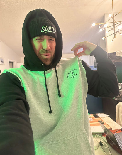 Seanzy Rocking the Heavy Weight Slotter Hoodie 