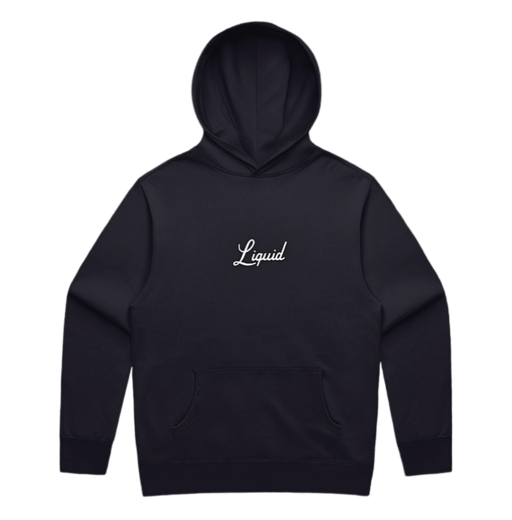 Liquid Artifact Hoodie Ink Blue 