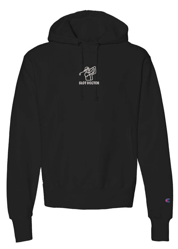 Black Slot Doctor Hoodie 