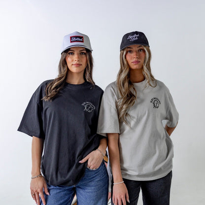 two girls wearing slot mechanic tees
